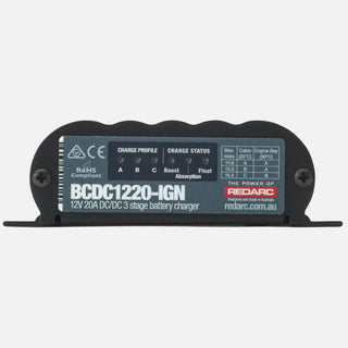 Redarc BCDC1220-IGN Battery Charger DC to DC 20A