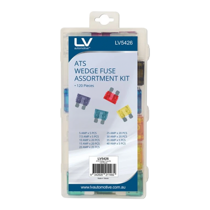 Standard Wedge Fuse Kit — 120 Pieces