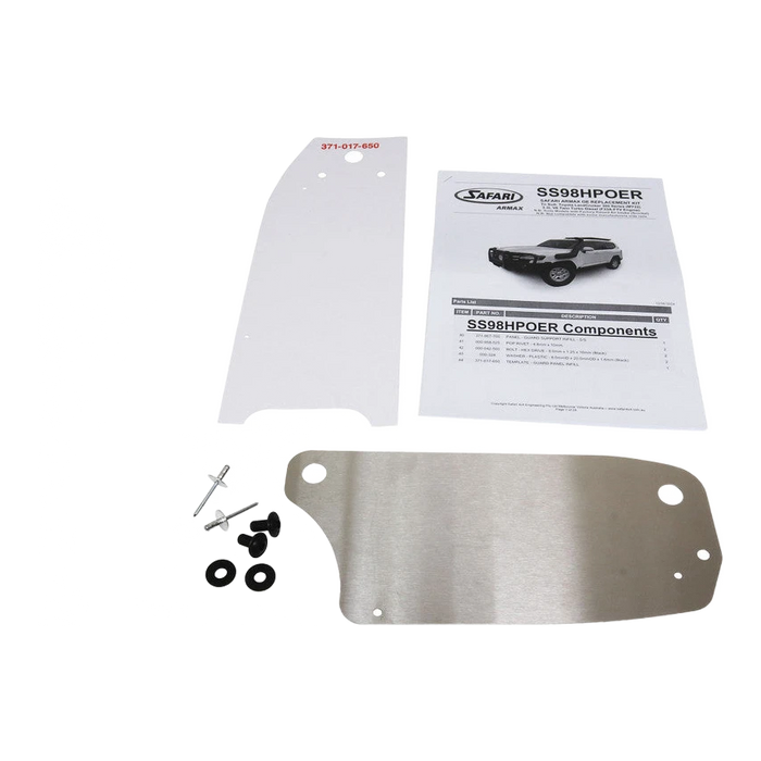 Supplementary kit to allow fitment of SS98HP on 300 series GX model only