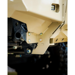 close up of TCC 70 Series Bull Bar - Facelift (2024 - Present) colour coded
