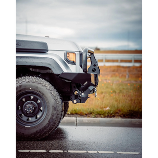close up of TCC 70 Series Single Cab Bull Bar - Facelift (2024 - Present)