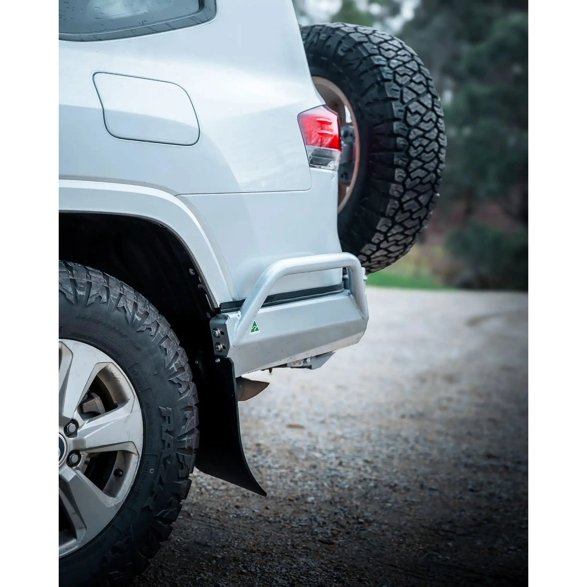 close up of TCC Toyota LC300 Series Rear Bar