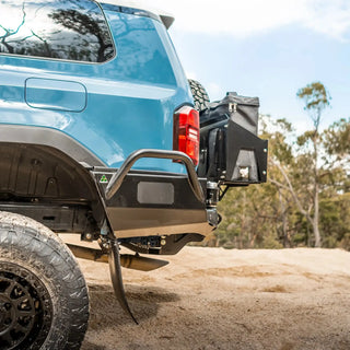 side view of TCC Toyota Prado 250 Series Rear Bar