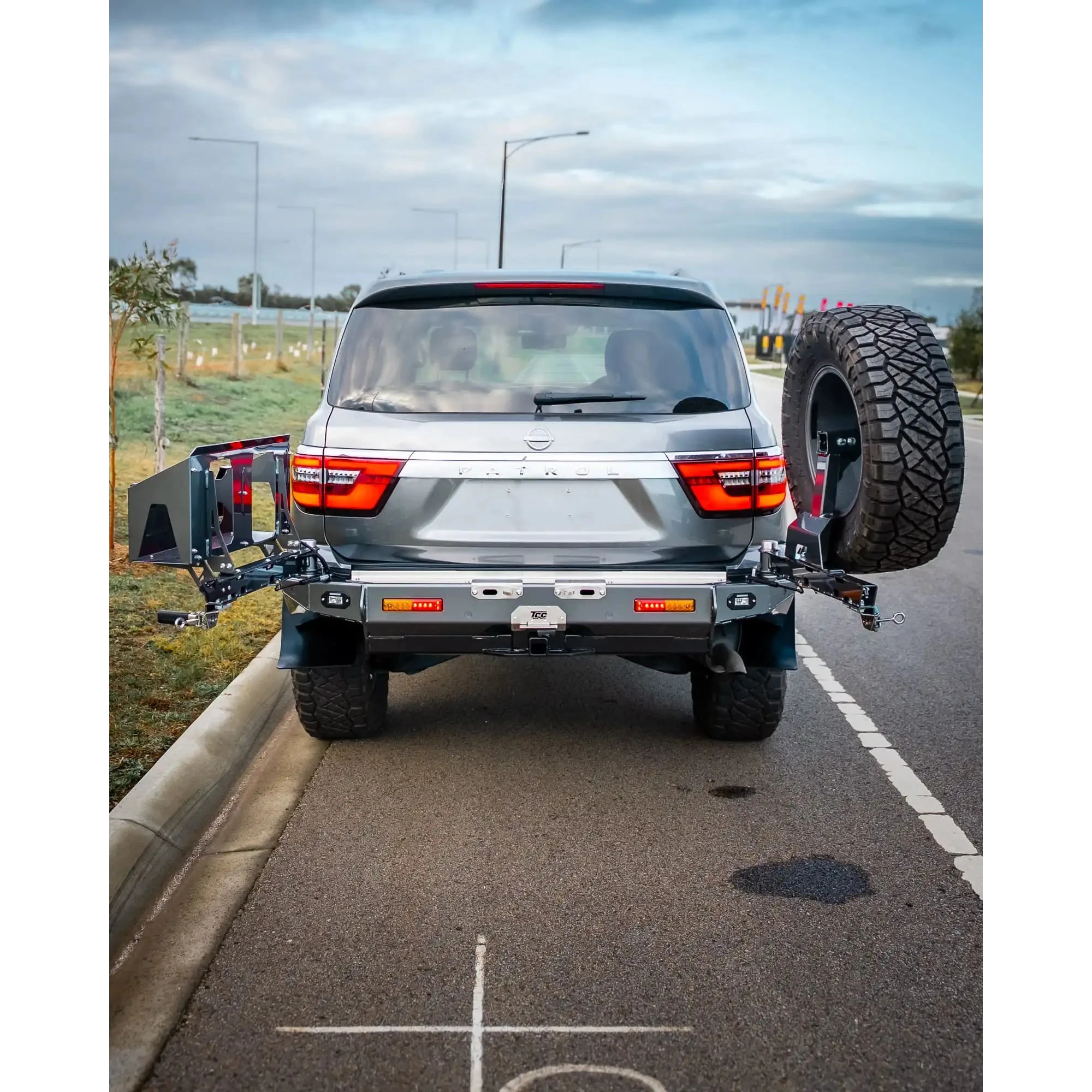 TCC Y62 Patrol Rear Bar – view 2