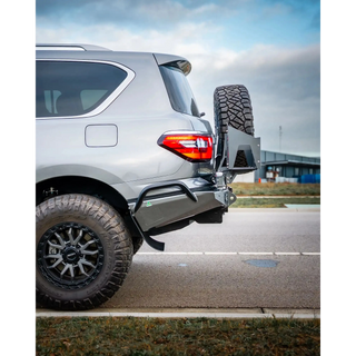 side view of TCC Y62 Patrol Rear Bar