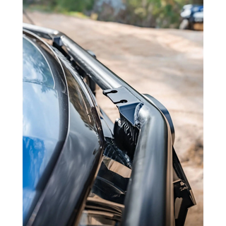 Close up of TCC Y62 Patrol S5 Bull Bar