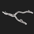 Torqit 3.5" to 3″ Twin Exit DPF Back Exhaust 79 Series 4.5L Toyota Landcruiser Dual Cab 2016-09/2023