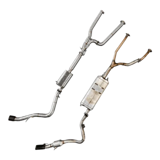 Torqit 3″ CAT Back Performance EXHAUST Toyota Tundra 3.5L V6 Petrol – view 2