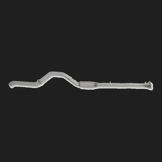 Car exhaust pipe on a white background – Torqit DPF Back 3″ Performance Exhaust for Next-Gen 3.0L V6 Ford Ranger 2022+