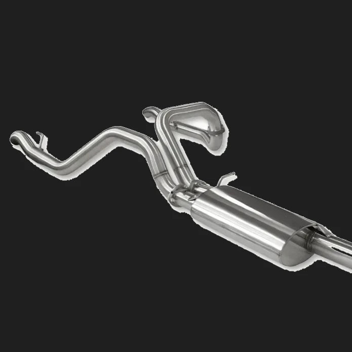 Torqit Single 3.5” Twin 3" Dual Cat Back Exhaust - Silverado 1500 LTZ 01/2020+ (2)