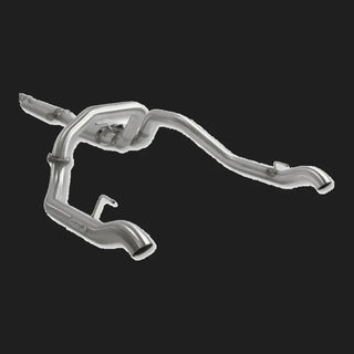 Torqit Single 3.5” Twin 3" Dual Cat Back Exhaust - Silverado 1500 LTZ 01/2020+ (3)