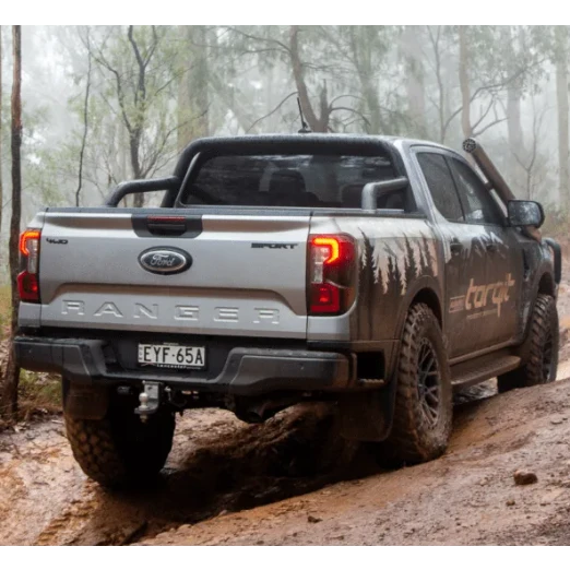 Torqit Stainless Steel Snorkel (Matte Black) & Airbox for 2022+ Next-Gen Ford Ranger – view 2