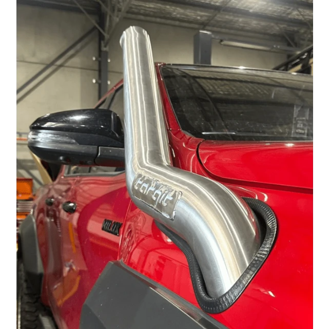 Torqit Stainless Steel Snorkel (Matte Black) for Toyota Hilux N80 2.8L