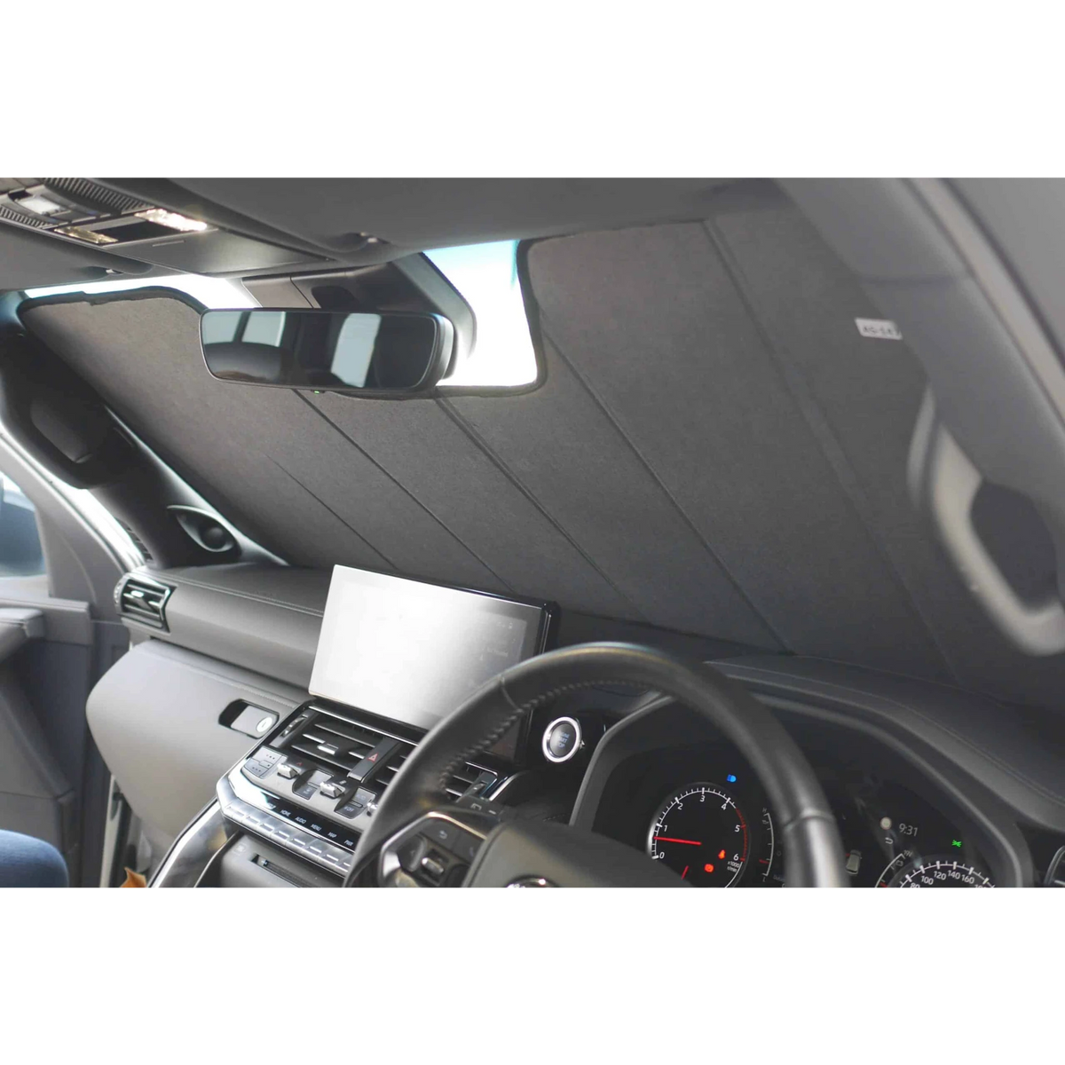 Toyota LandCruiser 300 Series / Lexus LX Front Windscreen Sun Shade (J300/J310 2021+) – view 4