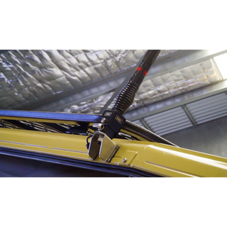 Toyota LC78 Troopy Aerial Mount — Alu-Cab Roof Conversion Stainless – view 4