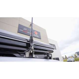 Toyota Landcruiser 78 series Troop Carrier Alu Innovations Roof Conversion Aerial mount – view 5