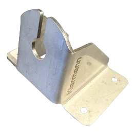 Toyota Landcruiser 78 series Troop Carrier Mulgo Roof Conversion Aerial mount stainless, 12 degree angle