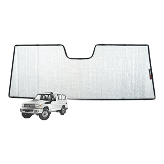Toyota LandCruiser Troop Carrier / 70 Series Front Windscreen Sun Shade (Without Pre-collision System) (75/76/78/79 Series 2009-2022)