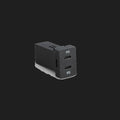 Toyota Dual USB-C Fast Charger — 21×32mm Fascia Fit