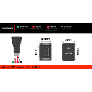 Toyota USB-C Fast Charger 21x32mm Fascia – view 3