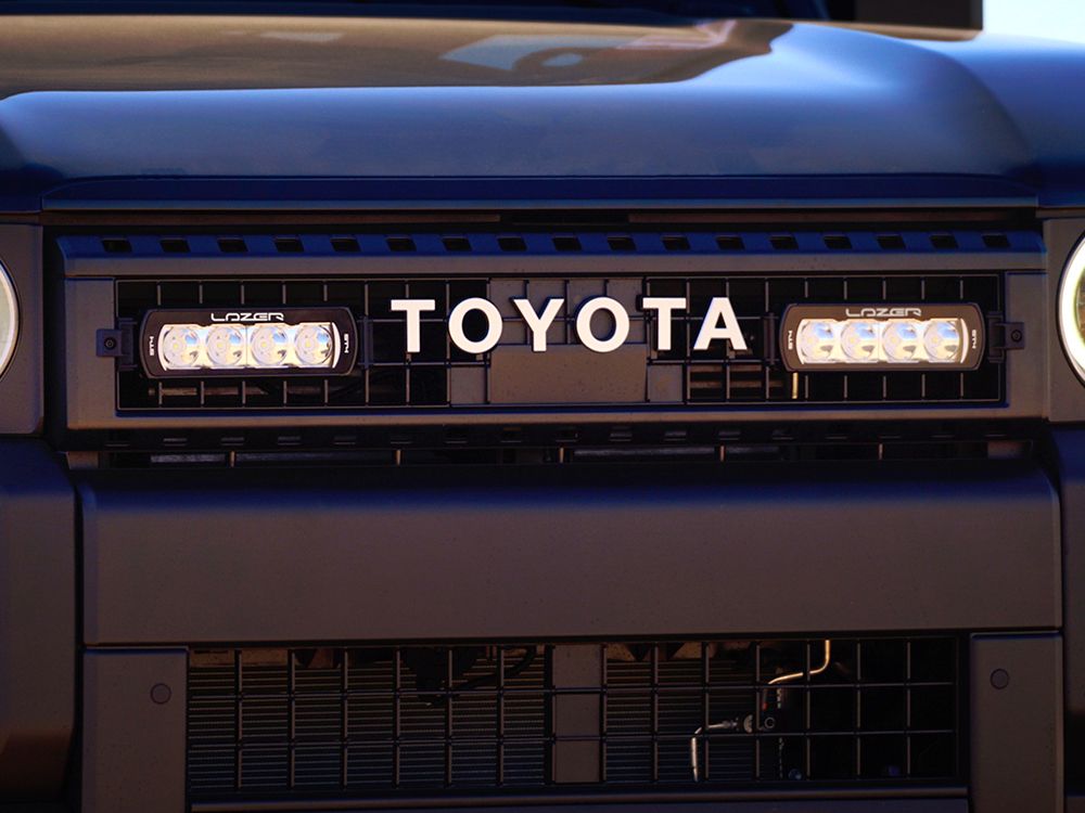 Lazer Lamps ST4 Evolution Grille Kit – Land Cruiser 250 (2024+)