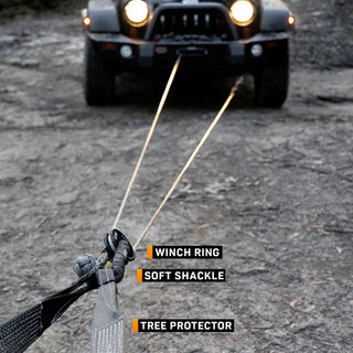 ULTRA WINCH 100mm Winch Snatch Ring - Recovery Pulley