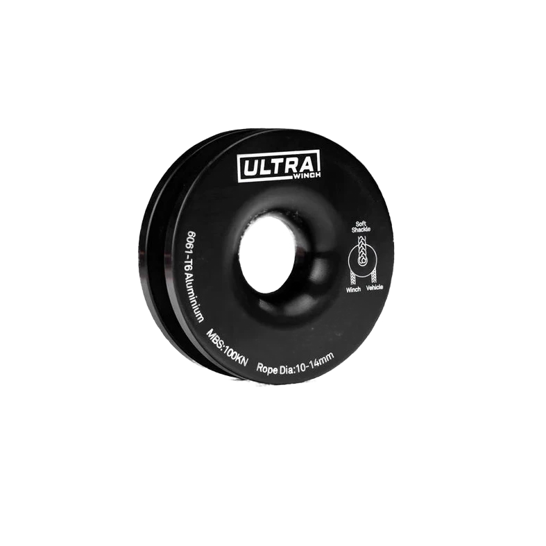 ULTRA WINCH 100mm Winch Snatch Ring - Recovery Pulley – view 2