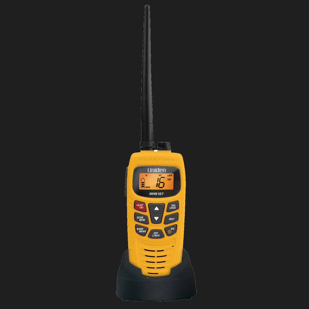 Uniden MHS157UV Dual Band VHF/UHF Handheld Radio