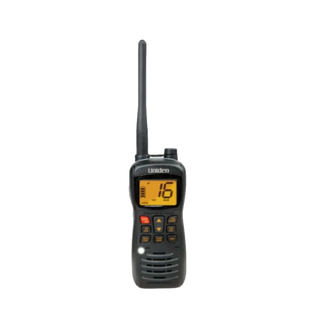 UNIDEN MHS127 SUBMERSIBLE W/PROOF HANDHELD 5W VHF MARINE RADIO