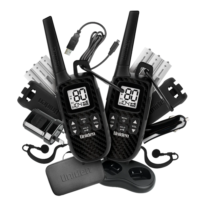 Uniden UH620 2W Adventure UHF Handheld Radio Deluxe Pack
