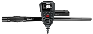 Uniden XTRAK 80 Offroad Pack – controller, radio body and antenna