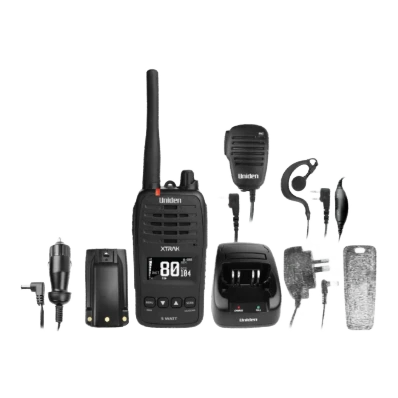 Uniden XTRAK50 Pro 5W Waterproof Smart UHF Handheld Radio