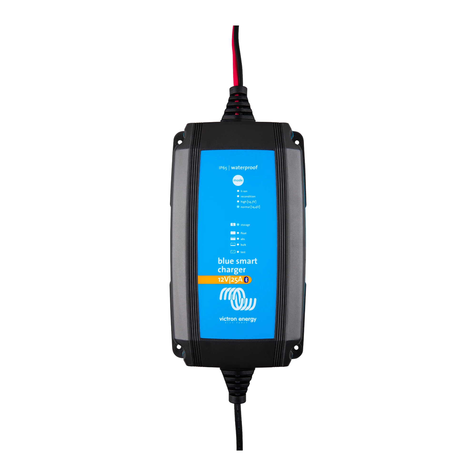 Victron Blue Smart IP65 Charger 12V 25A, top view