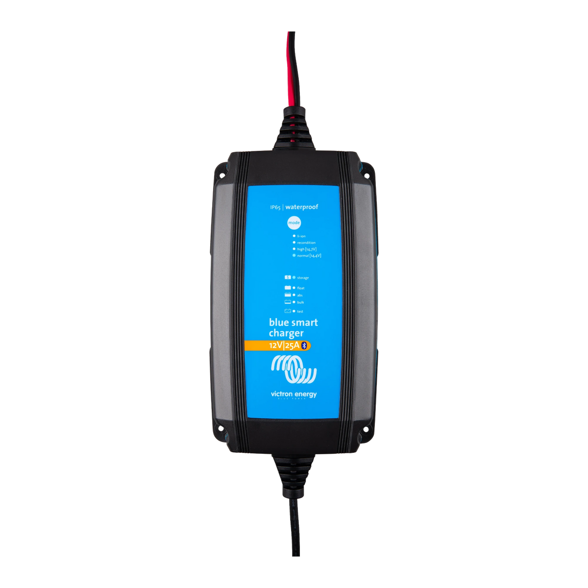 Victron Blue Smart IP65 Charger 12V 25A, top view