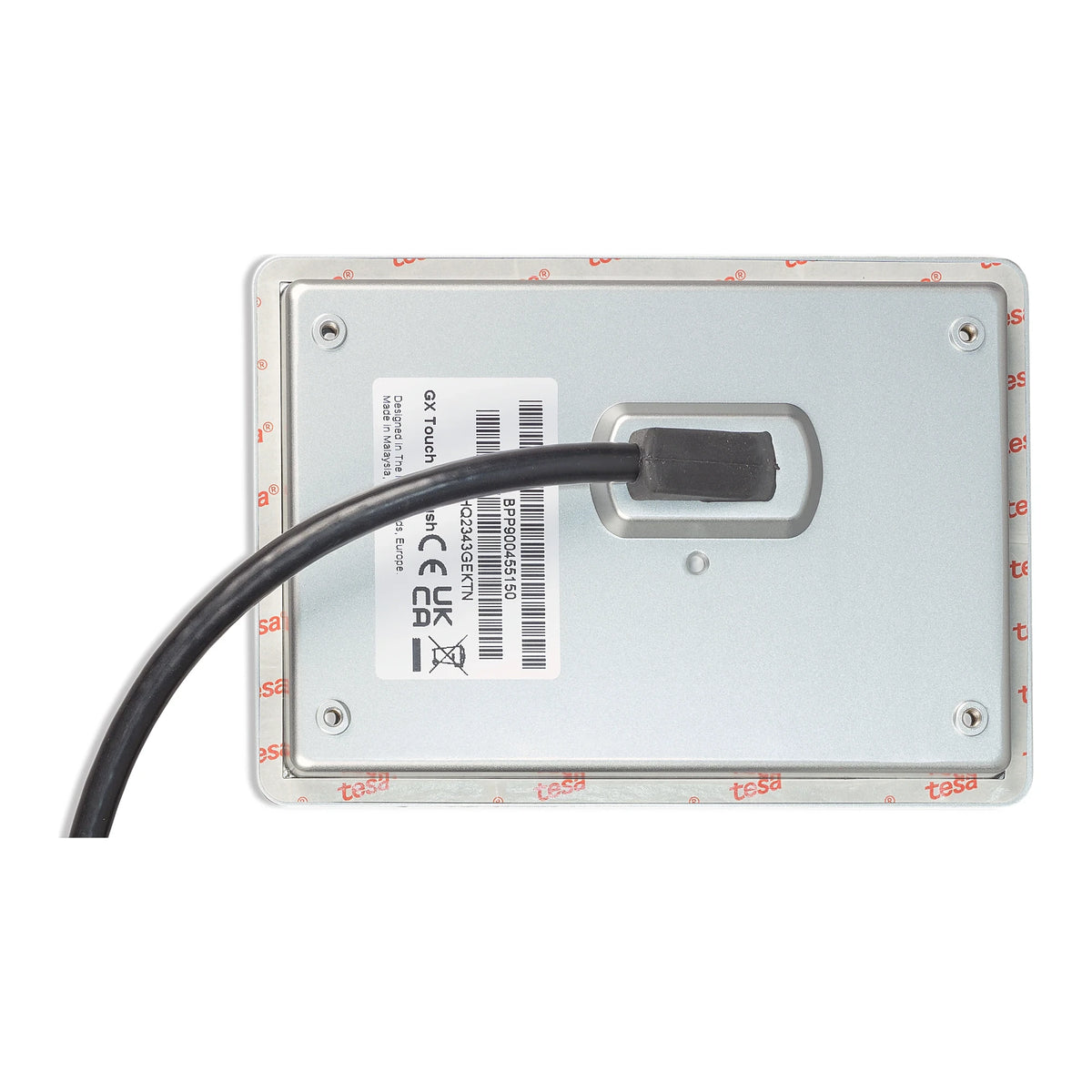 Victron GX Touch 50 flush mount display, rear view