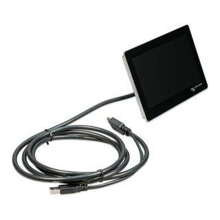 Victron GX Touch 70 flush mount display, side view showing slim profile