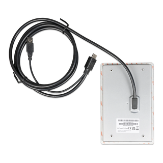 Victron GX Touch 70 flush mount display, rear view with mounting