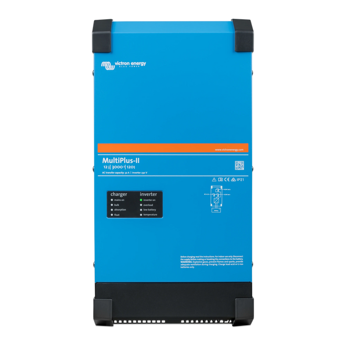 Victron MultiPlus-II 12V Inverter Charger 3kVA and 5kVA