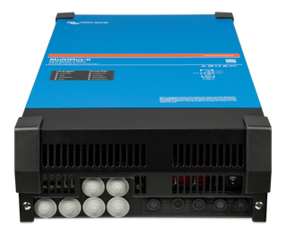 Victron MultiPlus 24/5000/120-100 230V VE.Bus – bottom view showing cable entries