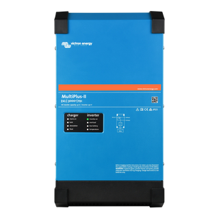 Victron MultiPlus-II 24/3000/70 front view, marked with a 32 A AC transfer capacity