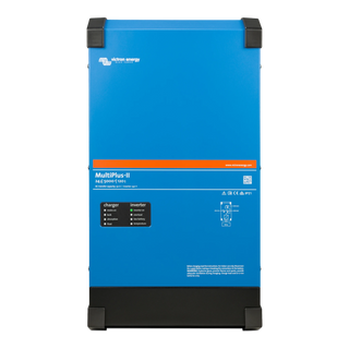 Victron MultiPlus-II 24/5000/120 front view, marked with a 50 A AC transfer capacity