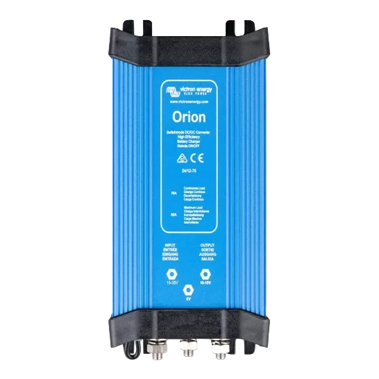 Orion DC-DC Converters Non-isolated, High power – Victron Orion 24/12-80 DC-DC converter IP20