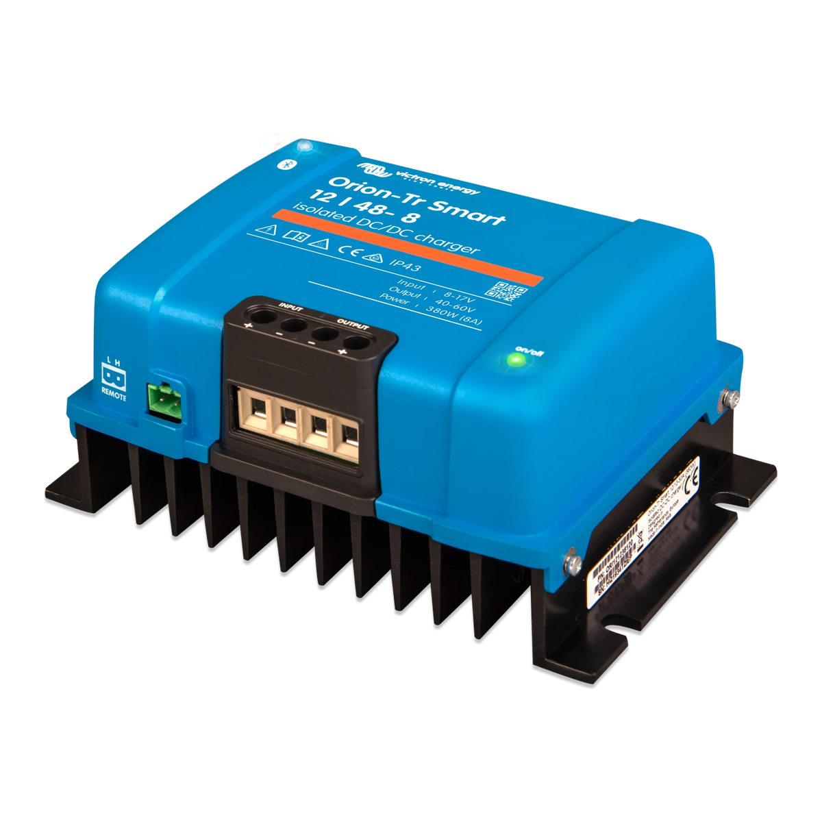 Victron Orion-Tr Smart 12/48-8A isolated DC-DC charger, left side view