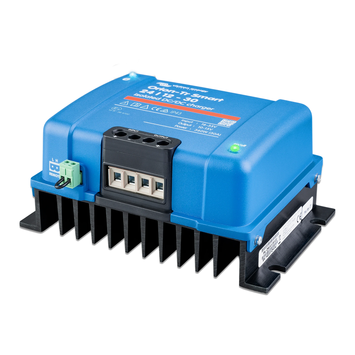 Victron Orion-Tr Smart 24/12-30A isolated DC-DC charger, left side view