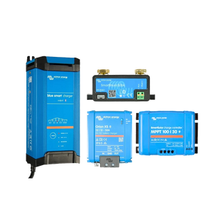 Victron power kit including XS-50 DCDC, 100/30 MPPT, 30A ACDC and Smartshunt
