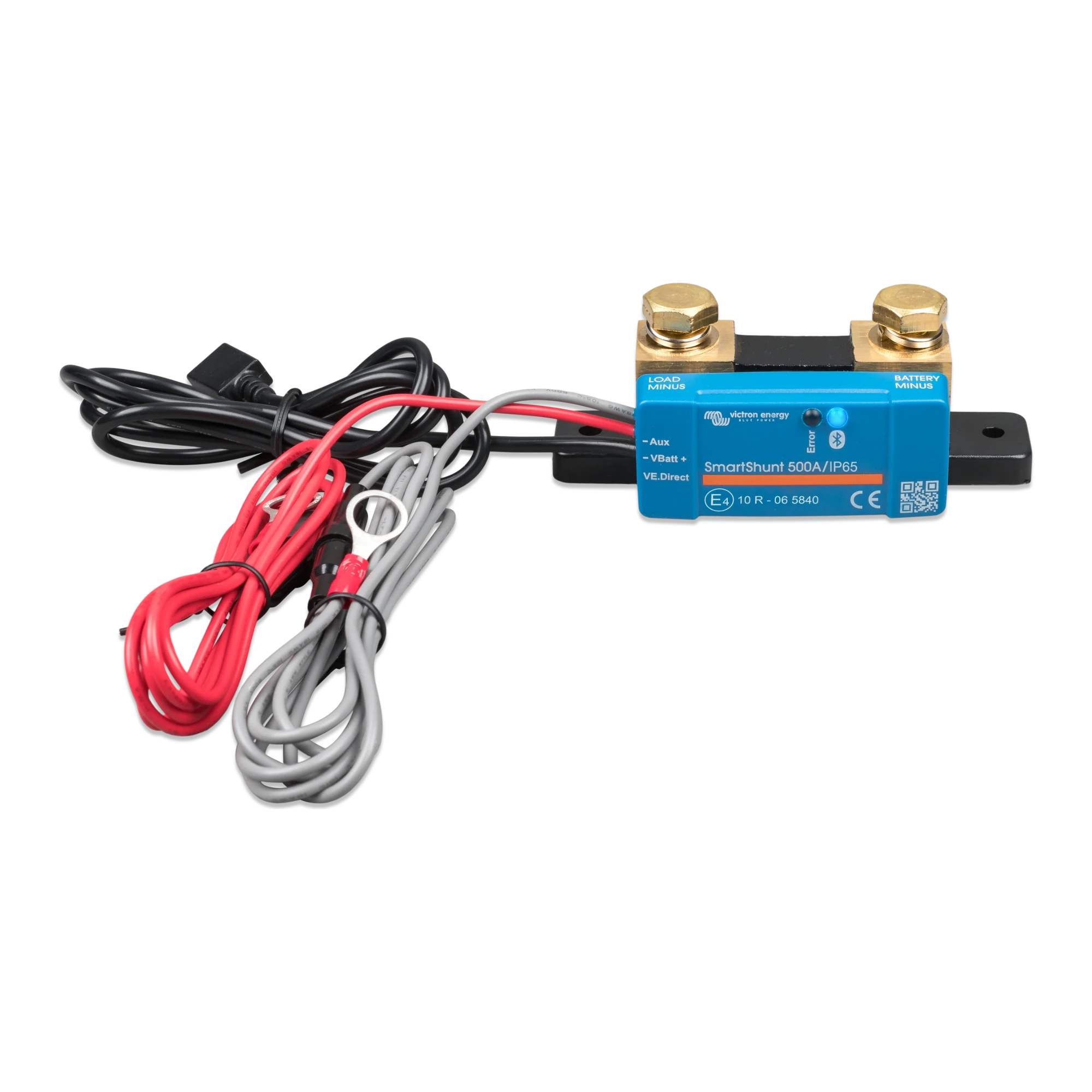 Victron SmartShunt IP65 500A/50mV, front angle view