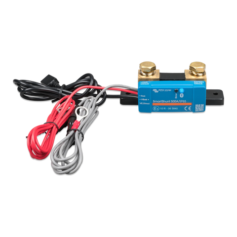 Victron SmartShunt 500A/50mV IP65 Water Resistant Bluetooth Battery Shunt