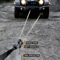 ULTRA WINCH 100mm Winch Snatch Ring - Recovery Pulley