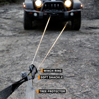ULTRA WINCH 100mm Winch Snatch Ring - Recovery Pulley
