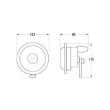 Hella - Super Tone B133 Horn Set of 2